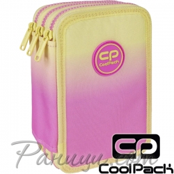 2022 Cool Pack Jumper 3 Пълен несесер с 3 ципа Gradient Peach E67614